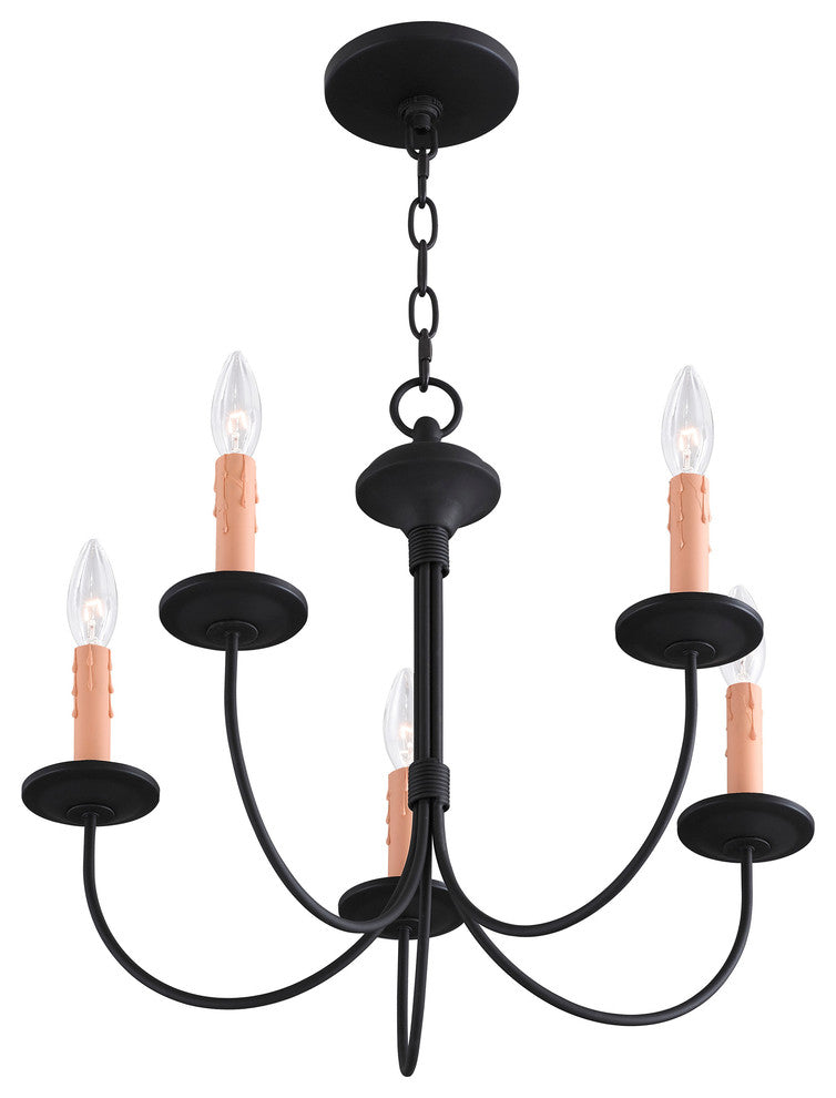 Heritage Chandelier, Black