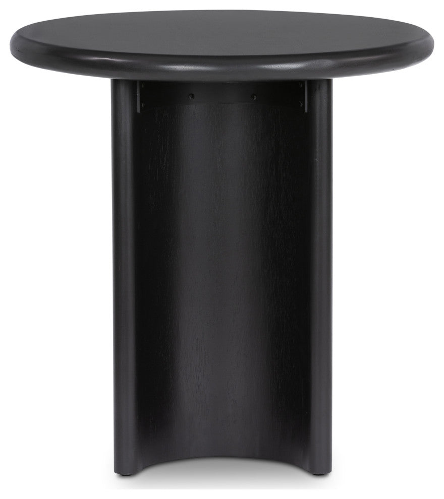 Paden End Table-Aged Black Acacia