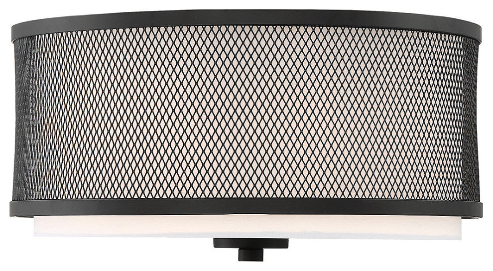 3-Light Ceiling Light, Matte Black