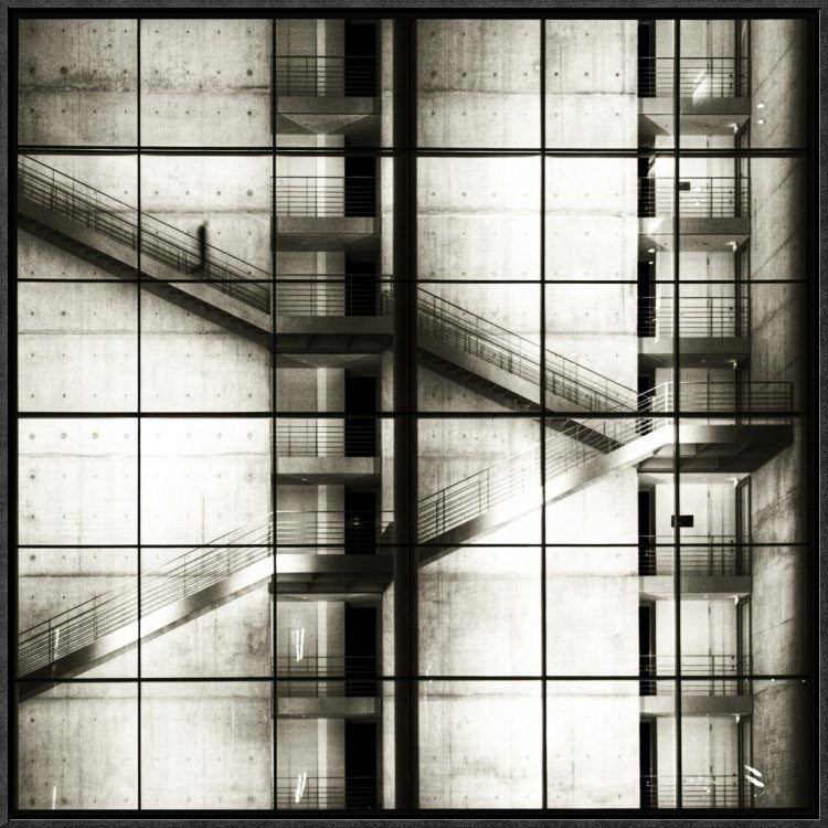 Stairs and Landings, 24"x24"