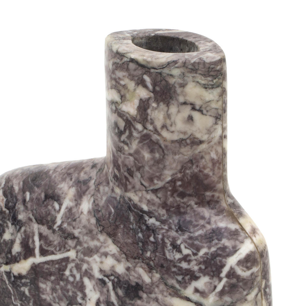 Pika Gray Marble Vase, Large