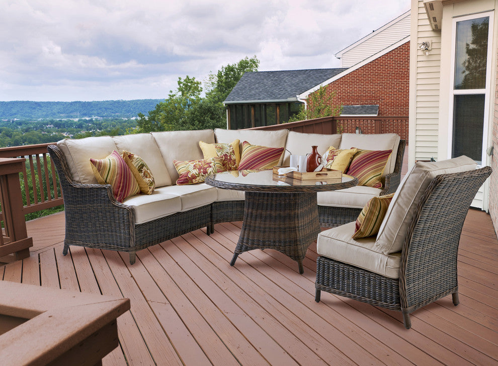 Barrington Sectional Armless Piece, Canvas