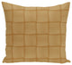 Basketweave Geometric Print Pillow, Gold, 16"x16"