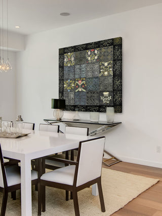 "Floral Melody" Painting Print on Wrapped Canvas