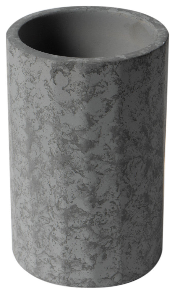 ALFI brand ABCO1022 5 Piece Solid Concrete Gray Matte Bathroom Accessory Set