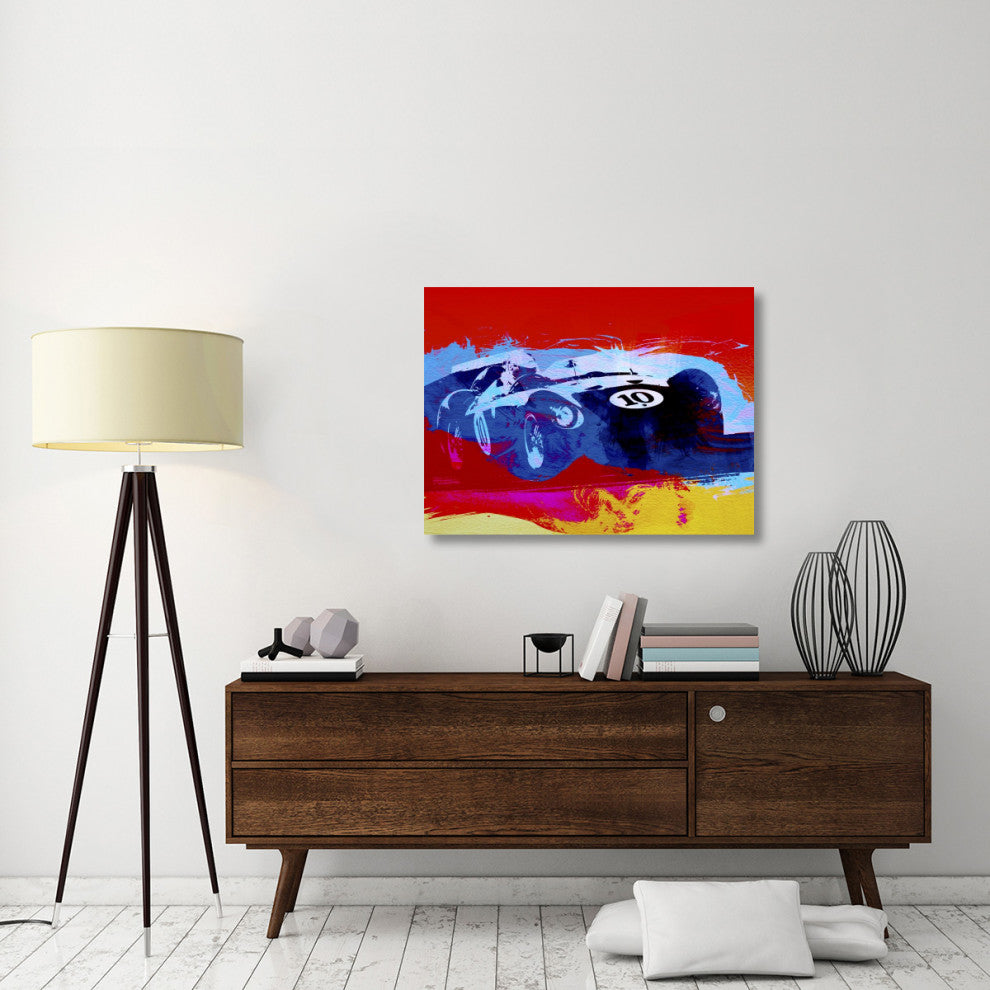 "Maserati on the Race Track 1" Fine Art Print