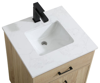 Home Living 20" Single Bathroom Vanity, Mango Wood