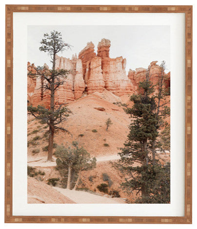 Henrike Schenk, Landscape of Bryce National Park, Utah, Framed Wall, 14x16.5"