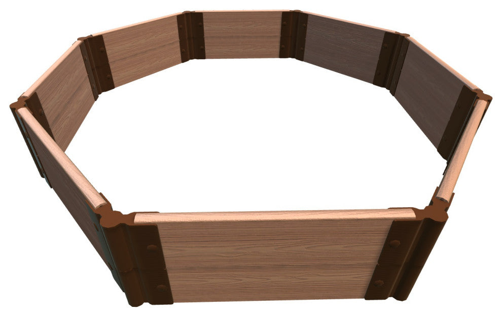 Classic Sienna 5' X 5' X 11" 'St. John Baptistry Raised Garden Bed - 1" Profile