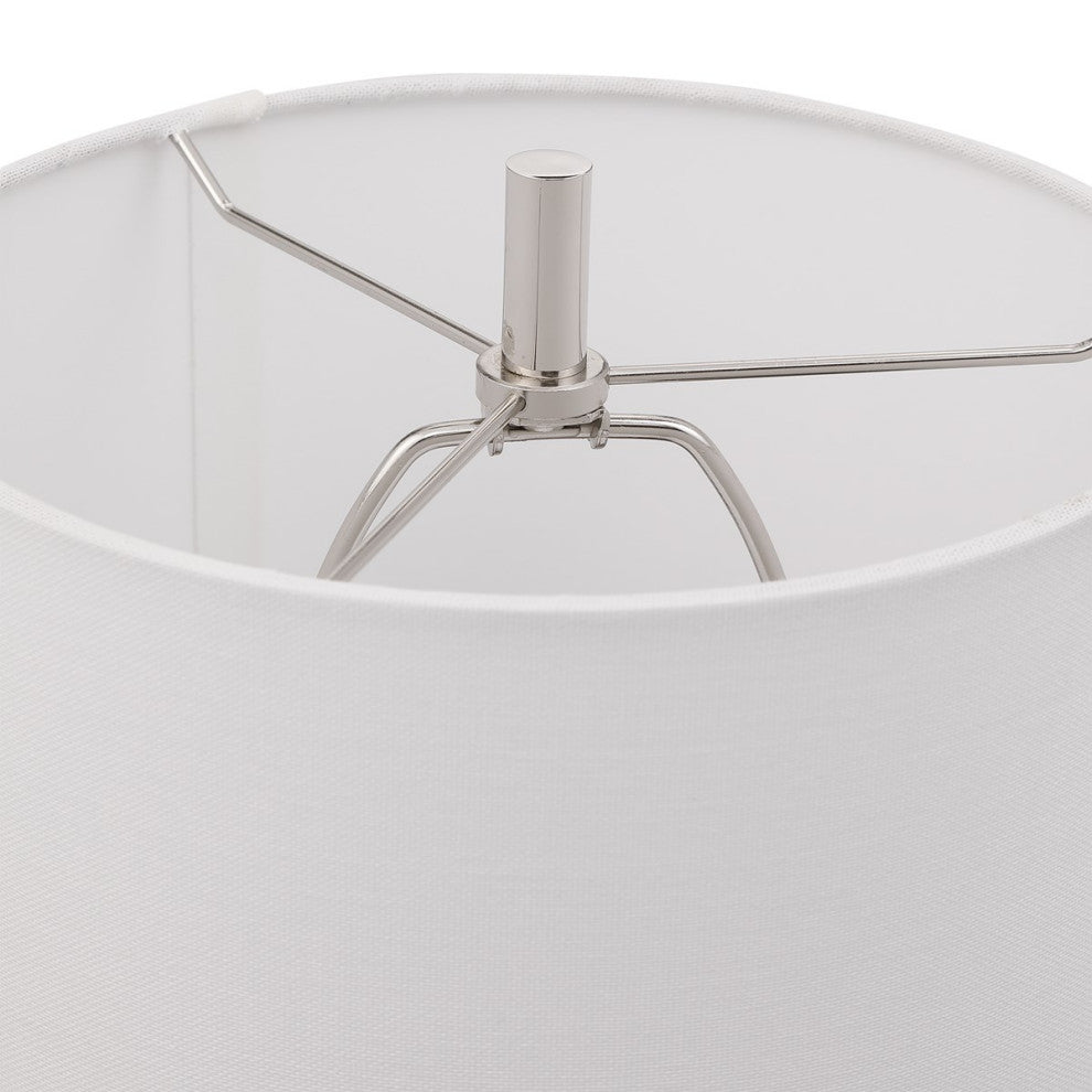 Uttermost Sussex Nickel Buffet Lamp 29793-1