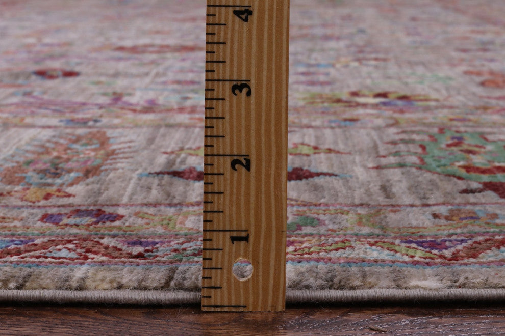 8' 9" X 12' 1" Persian Tabriz Handmade Wool Rug - Q12518