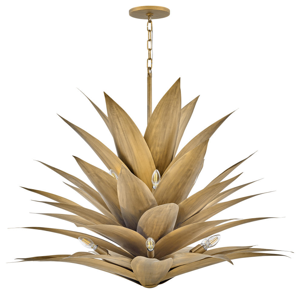 Fredrick Ramond Agave Large Multi Tier, Burnished Gold
