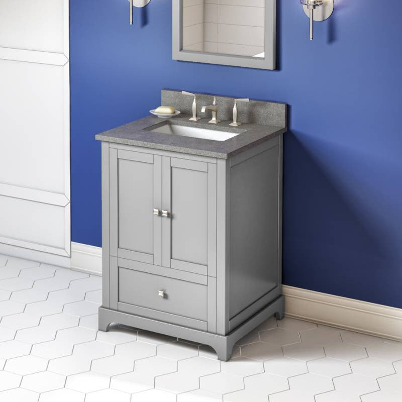 Addington Modern Grey 24" Single Bowl Vanity