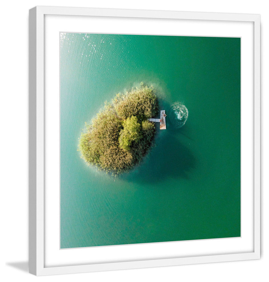 "Little Island" Framed Print by Karolis Janulis