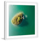 "Little Island" Framed Print by Karolis Janulis