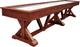 Brazos River Pro-Style Shuffleboard Table by Playcraft, Chestnut, 12'