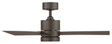 Axis 3-Blade Smart Ceiling Fan 44" Bronze, 2700K LED Kit