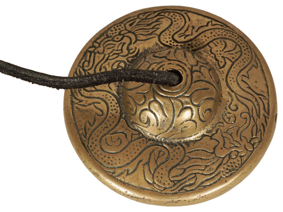 Consigned Antique Tibetan RARE Brass Temple Bell