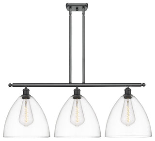 Innovations 516-3I-BK-GBD-122-LED 3 Light Island Light, Matte Black