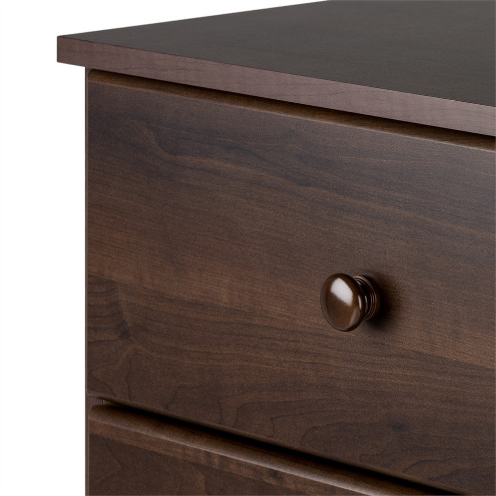 Astrid 6-Drawer Dresser, Espresso