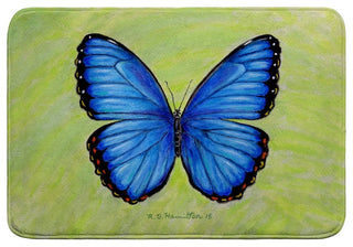 Richard's Blue Morpho Bath Mat 24x36