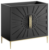 Awaken 36" Bathroom Vanity Cabinet, Black