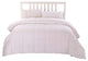 Cottonpure Sustainable Cotton Filled Breathable Hypoallergenic Comforter, Twin