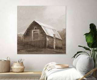 Red Barn - 84 x 84 by Liz Jardine
