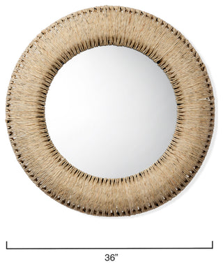 Hollis Round Rope Mirror
