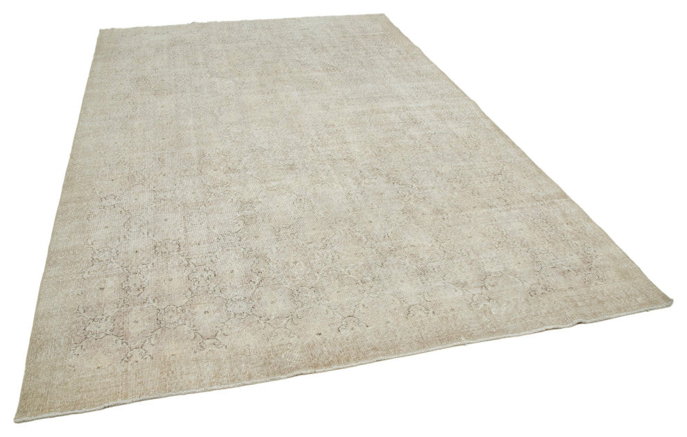 Rug N Carpet - Handwoven Anatolian 6' 9'' x 10' 3'' Rustic Vintage Rug