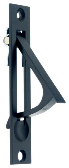 Genuine Solid Brass 4" Edge Pull, Oil-Rubbed Bronze
