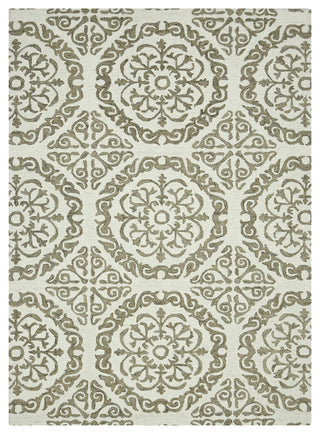 Boscage Rothwell Area Rug, Ivory, 5' x 7'6", Geometric