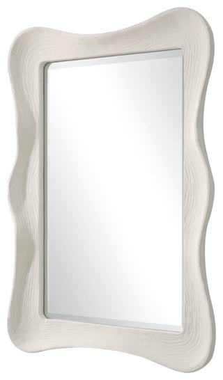 Uttermost Whitehaven Wavy Rectangle Mirror