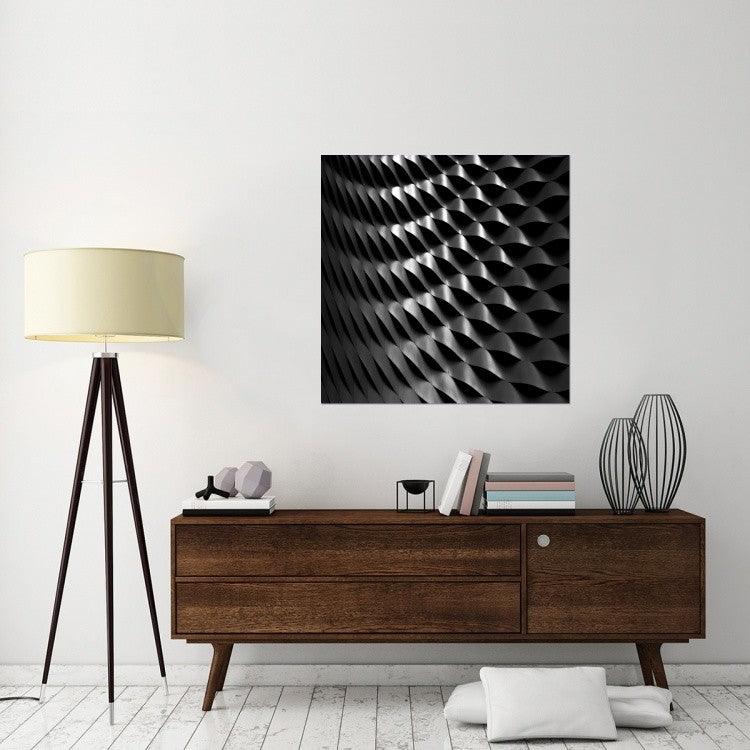 "Pegboard" Stretched Canvas Giclee by Gilbert Claes, 40x40"