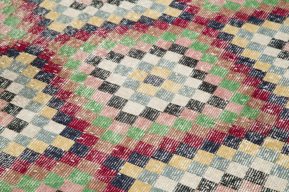 Rug N Carpet - Handwoven Oriental 4' 6'' x 10' 0'' One-of-a-Kind Vintage Rug