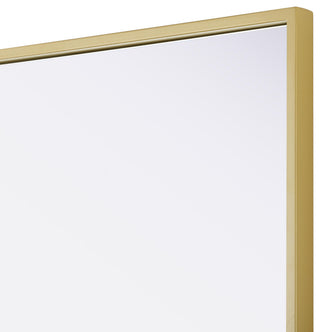 Home Living 24x30 Pivot Mirror, Brass
