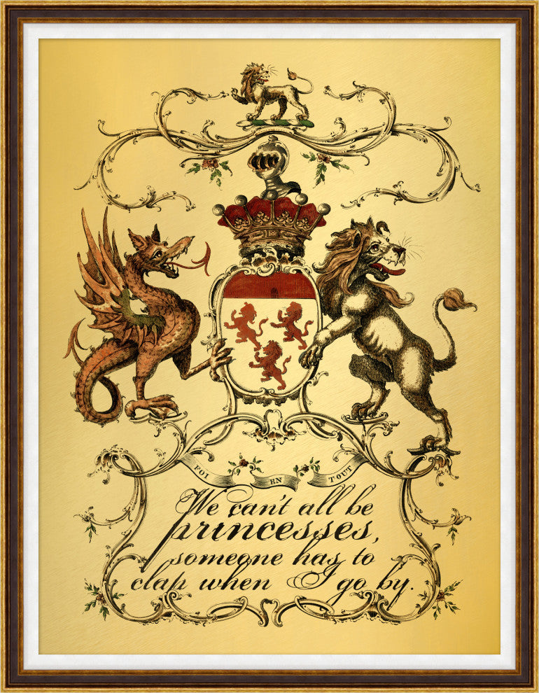 We Can'T All Be Princesses, Giclee Reproduction Artwork