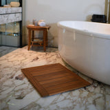 Dussi Teak Wood Shower Mat