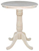 Round Top Pedestal Table, Unfinished, 30 Inch Round