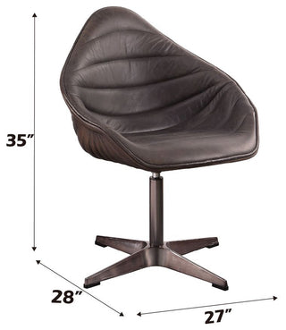 ACME Pipino Antique Ebony Top Grain Leather