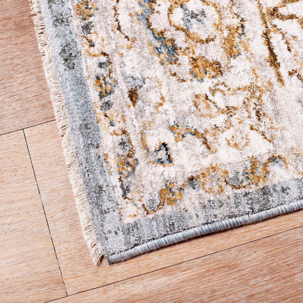 Impressions Kashan Area Rug - Blue, 2'x3'