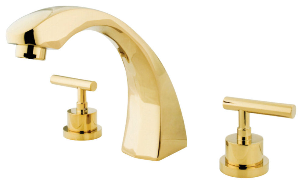 Kingston Brass Roman Tub Faucet, Polished Brass