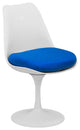 Mod Made Lily Swivel Dining Side Chair, Blue