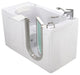 Ella Royal 32"x52" Acrylic Massage Walk-In Bathtub Inward Swing Door, Dual Drain