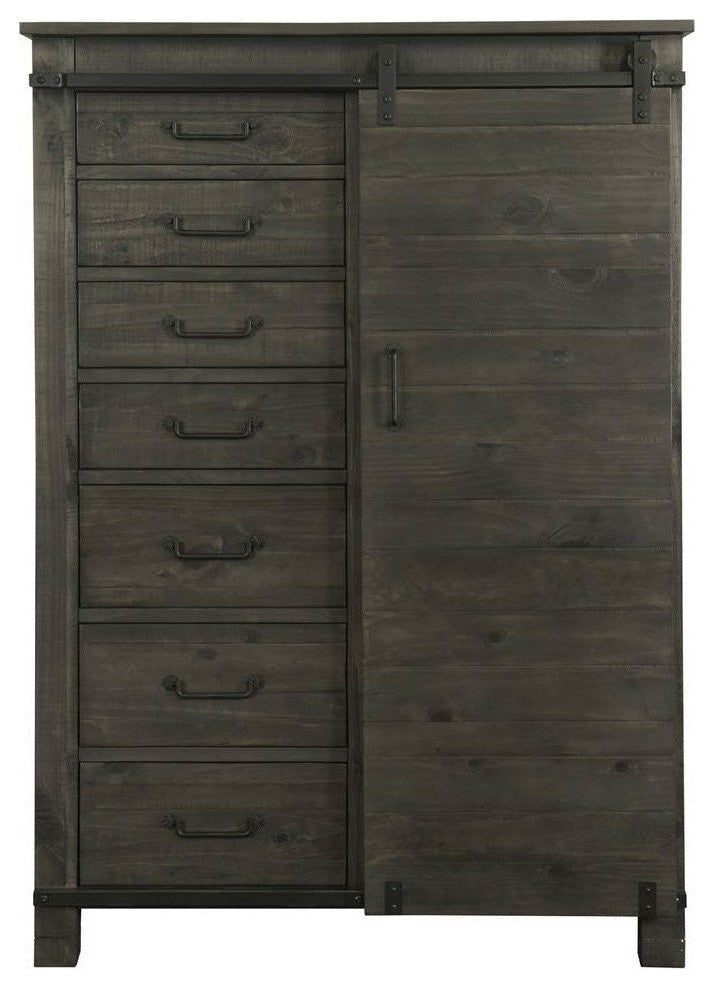 Magnussen Abington Door Chest, Weathered Charcoal B3804-13