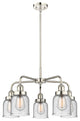 Innovations Cone 5 23" Chandelier Polished Nickel