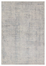Paolini Striped Cream/ Blue Area Rug 7'10"X10'