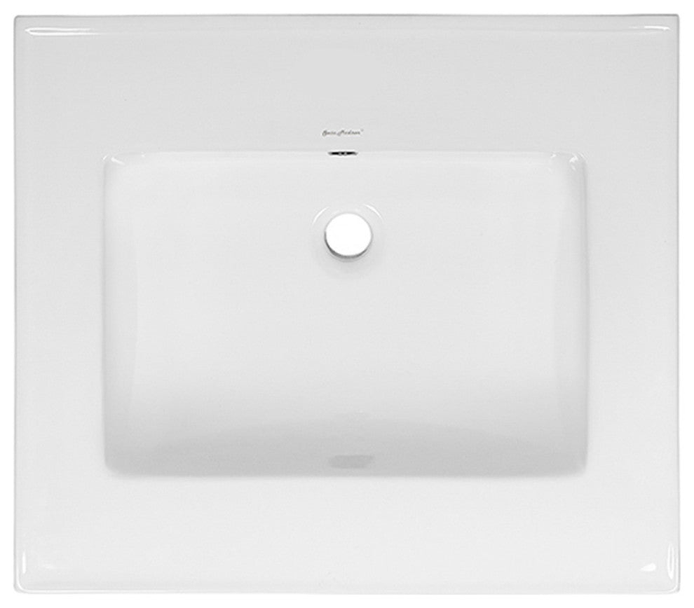 24" Vanity Top Without Faucet Hole
