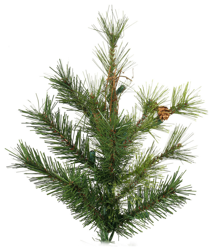 Vickerman A801680 9' Mixed Country Pine Artificial Christmas Tree, Unlit