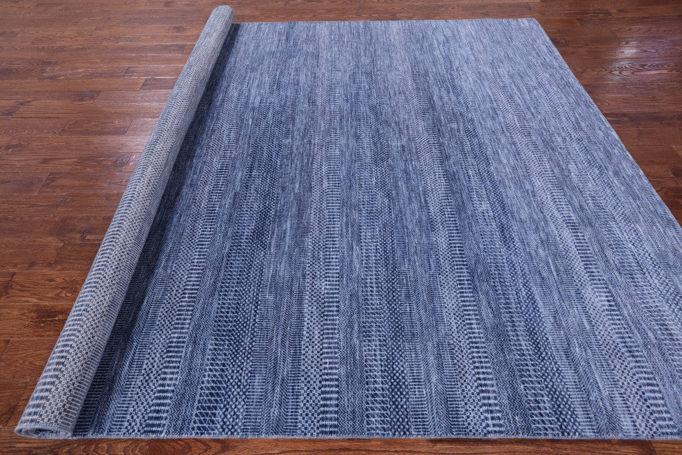 Savannah Grass Handmade Wool and Silk Rug 8' 0" X 9' 11" Q11951